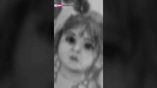 pencil sketch portrait ?art shorts trending viral live favorite portrait baby krishna