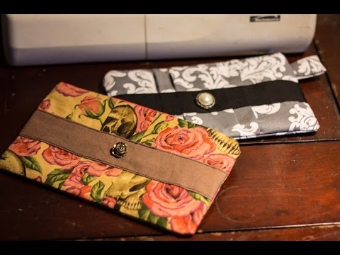 Pleated Clutch Tutorial (Twisted Sewing)