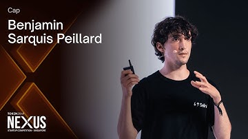 Benjamin Sarquis Peillard - NEXUS Startup Competition Pitch #10: Cap - TOKEN2049 Singapore 2025