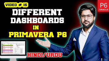 How to Create Dashboards in Primavera P6