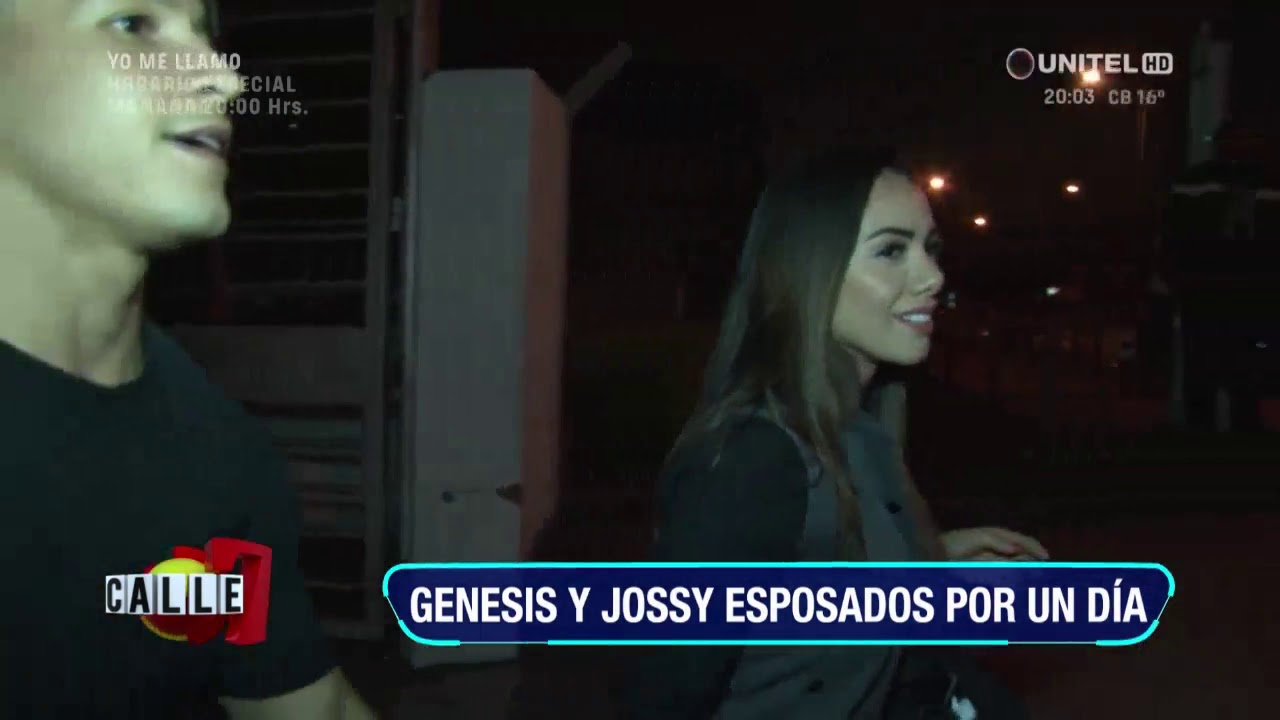 Genesis y Jossy esposados por un día - Calle 7