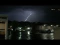 Sierra Madre: Thunder and Lightning pass through the mountains above Sierra Madre.