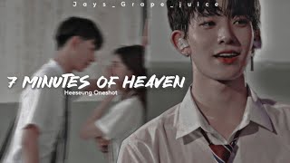 Heeseung oneshot||Seven minutes of heaven with my ex|| Enhypen ff (Bday special)