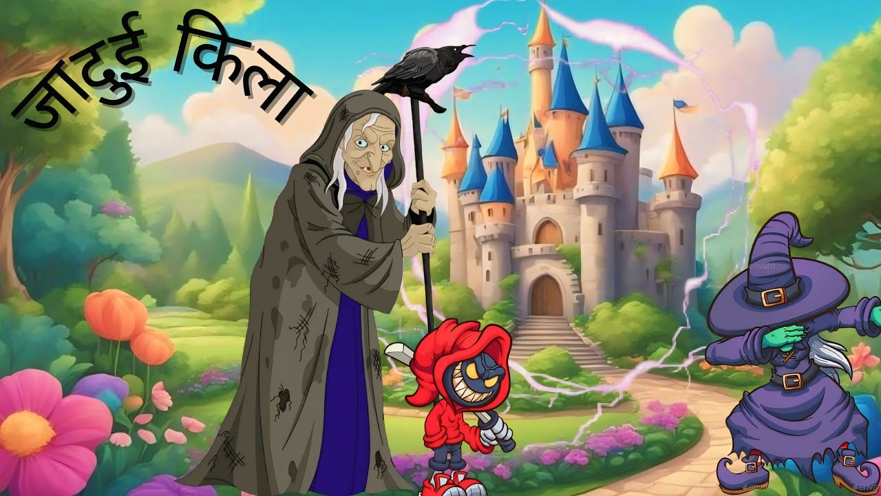 जादुई किला || Magical Each || Cartoon animated story - YouTube