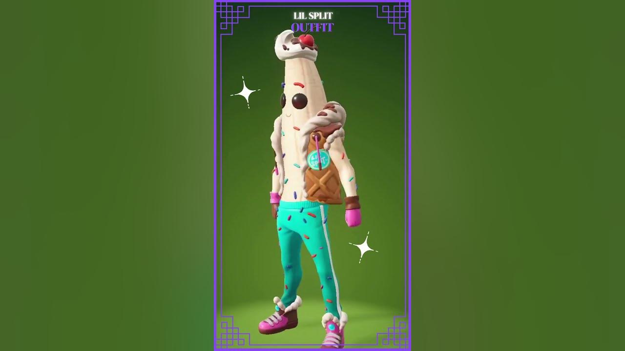 #Fortnite Outfit | Lil Split | Epic 🍌 - YouTube