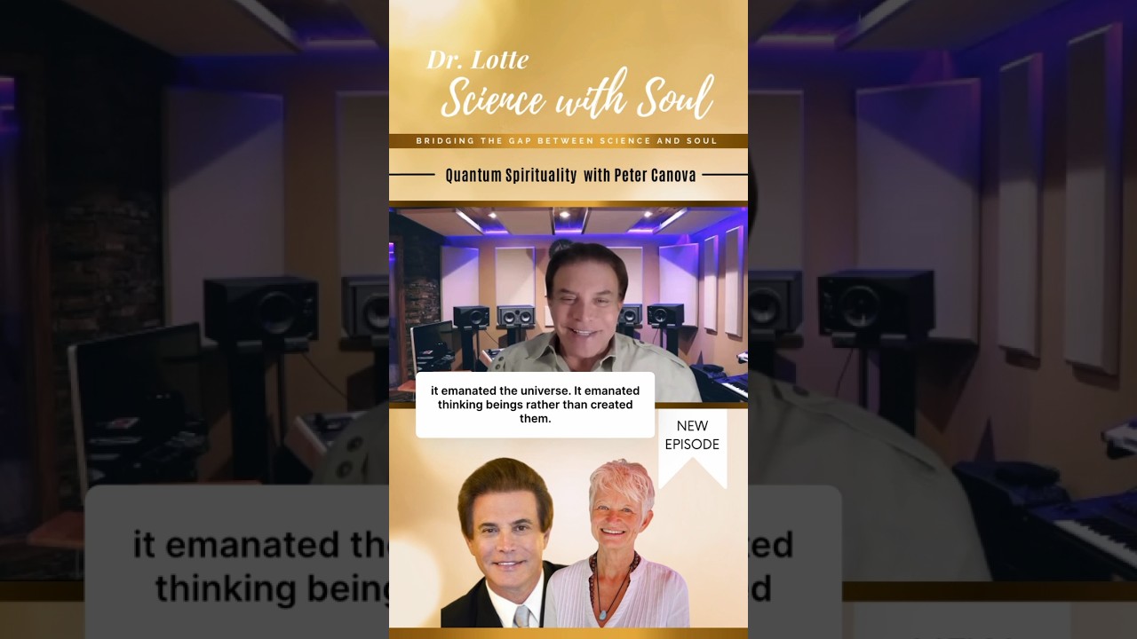 Quantum Spirituality with Guest Peter Canova is now streaming! 