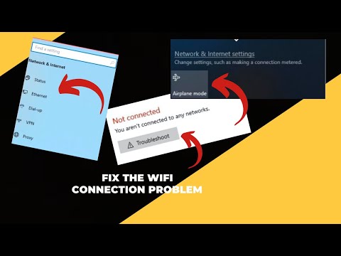 Fix WiFi Not Showing in Windows 10 | Fix | WIFI missing