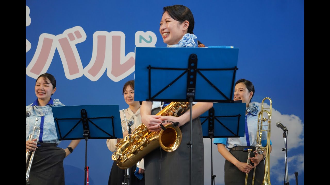 【広角版】ANA Team HND Orchestra　関西国際空港開港30周年空の日フェスティバル　午前の部
