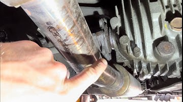 Replacing Differential Seal on a Mazda Miata