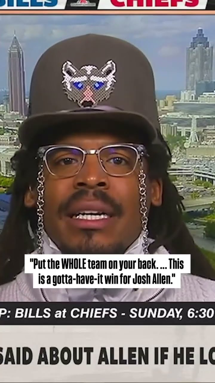 Cam Newton has a message for Josh Allen ?️