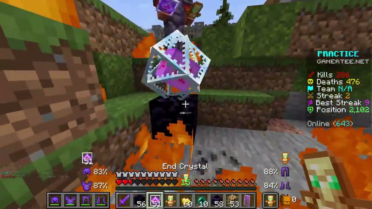 Minecraft crystal PVP (Guess My Tier) #minecraftsurvivalseriesepisode1 #cpvp