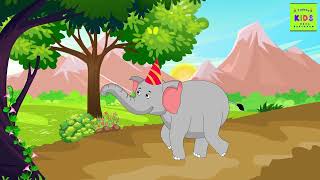 Ek Mota Hathi | एक मोटा हाथी | Popular Hindi Poem | Baby Rhymes | Tinkoo Kids Mera Bacchpan
