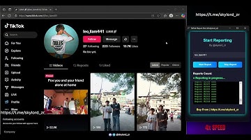 TIKTOK MASS REPORT BOT 2025 - TAKEDOWN ANY TIKTOK ACCOUNT