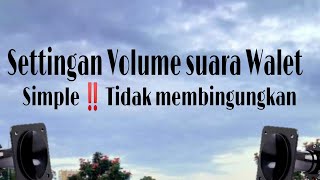 Mengatur Volume Suara Walet suara Panggil, Suara Tarik, dan Suara inap di Gedung Walet
