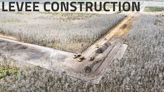 Building a Massive Levee in the Swamps of Florida