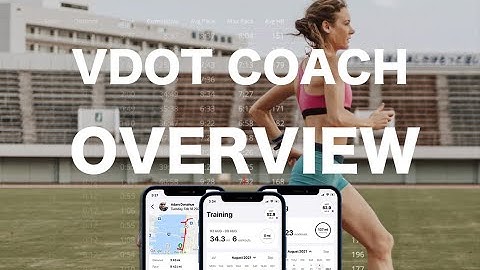 VDOT Coach Overview