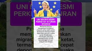Uni Eropa resmi perketat aturan migrasi
