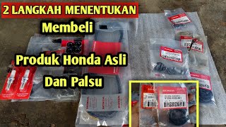 Differences honda genuine and fake spare parts