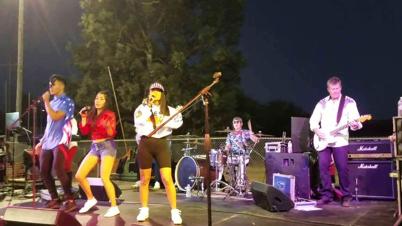 4th of july bradley park san marcos ca 2019 liquid blue band lady gag pokerface cover concert
