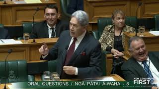 In The House: Debbie Ngarewa-Packer to Acting Prime Minister Winston Peters