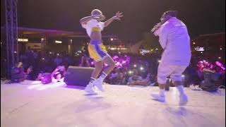 Rayvanny X Zuchu  performance in Kidimbwi Dar es salaam