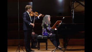 Martha Argerich Beethoven Sonata op 30 no 3 Renaud Capuçon violin