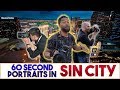 60 Second Portrait Challenge in Sin City | Communicating with your Subject