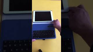 iPad 9.7 キーボードケース 2018 第6世代 2017 第5世代 SENGBIRCH 360度回転 スタンドタイプ 超軽量 着脱式 bluetooth キーボードカバー