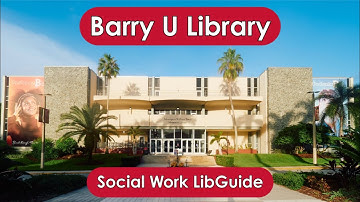 Social Work LibGuide