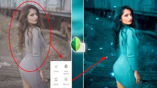 CREATIVE -  🦋BUTTERFLY HD EDITING🔥SNAPSEED MOODY BLUE PHOTO EDITING 😍 || SNAPSEED PHOTO EDITING 2021 screenshot 5