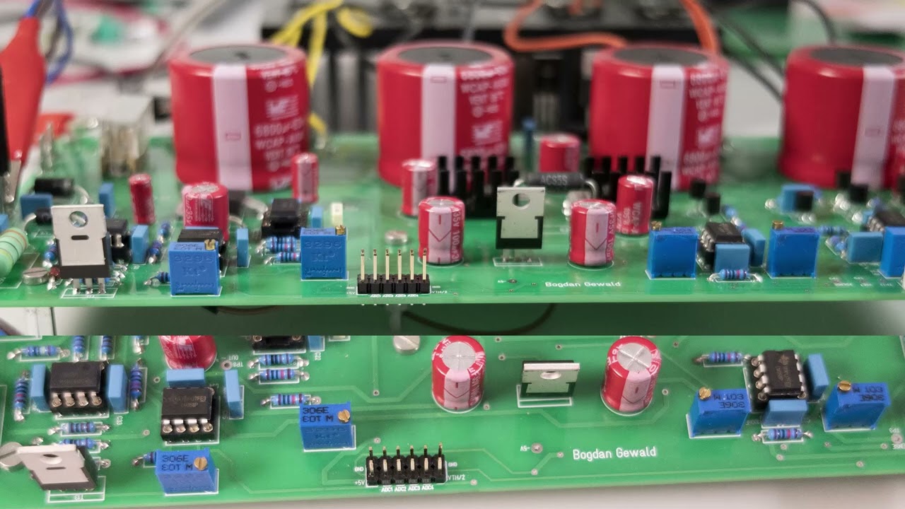 Panel meter pentru sursa de alimentare cu RP2350