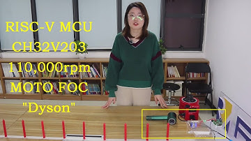 #5- The 110,000rpm Hair Dryer solution based on RISC-V CH32V203