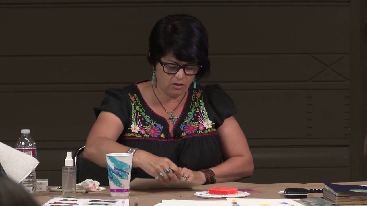 Preview | Art Journaling Live 3: Watercolor Basics with Gina Rossi Armfield