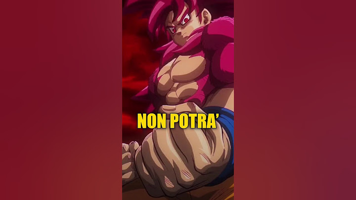 perché GOKU NON USA il SUPER SAIYAN 4 in Dragon Ball Super?