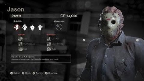Friday the 13th: The Game: Part 9 Jason Gameplay (2.0)