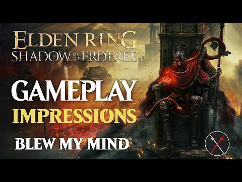 Elden Ring DLC GAMEPLAY LOOKS AMAZING! Shadow of the Erdtree Release Date Trailer Impressions