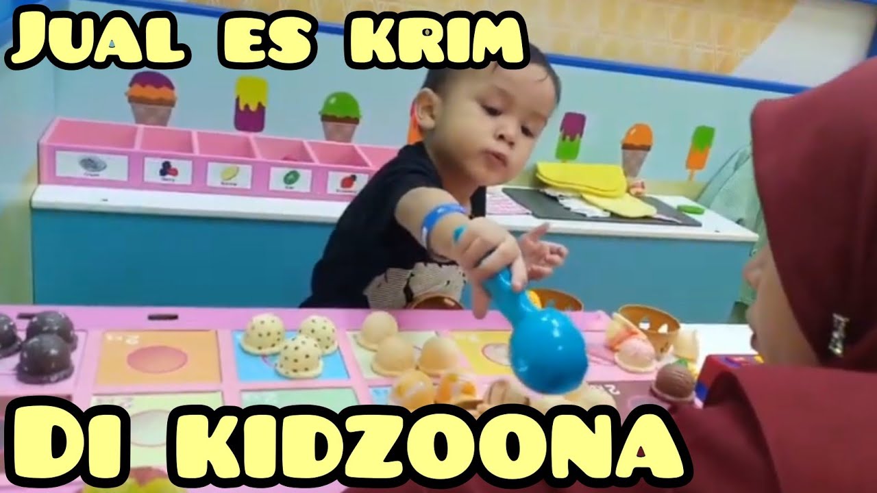 anak kecil Jualan es krim rame banget !!? - YouTube
