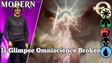 Is Glimpse Omniscience Broken??? | Modern [MTGO] | Glimpse Omniscience | Modern