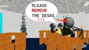 1st Prize has had enough! - Baldi