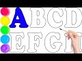 🌈A to H Alphabet Activity ✨and🌈 Coloring for Children📌