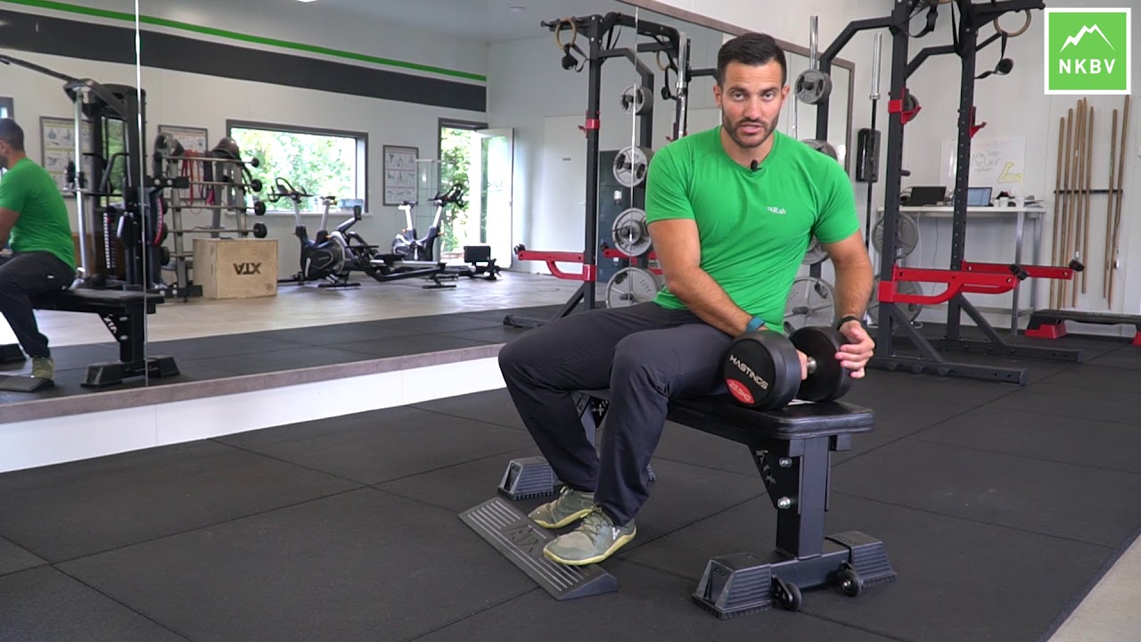 Oefeningen voor sterke kuiten Seated (Soleus) Calf Raises YouTube