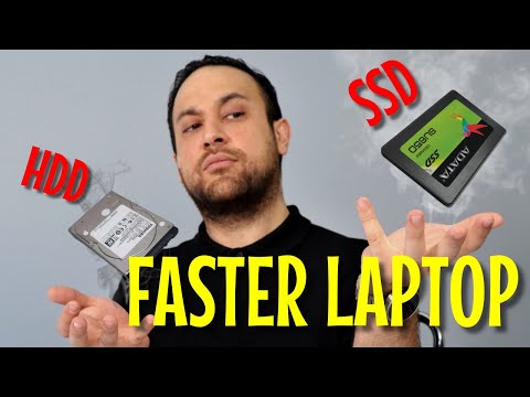 تعویض هارد لپ تاپ با اس اس دی changing hard drive with ssd