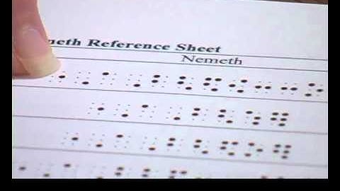 Nemeth Code Reference Sheets: Algebra I, Algebra II Reference Sheets by TSBVI - 8