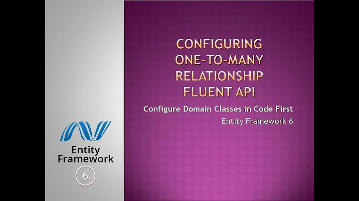 21 - Configure One to Many Relationship in Fluent API | Code First | EF 6