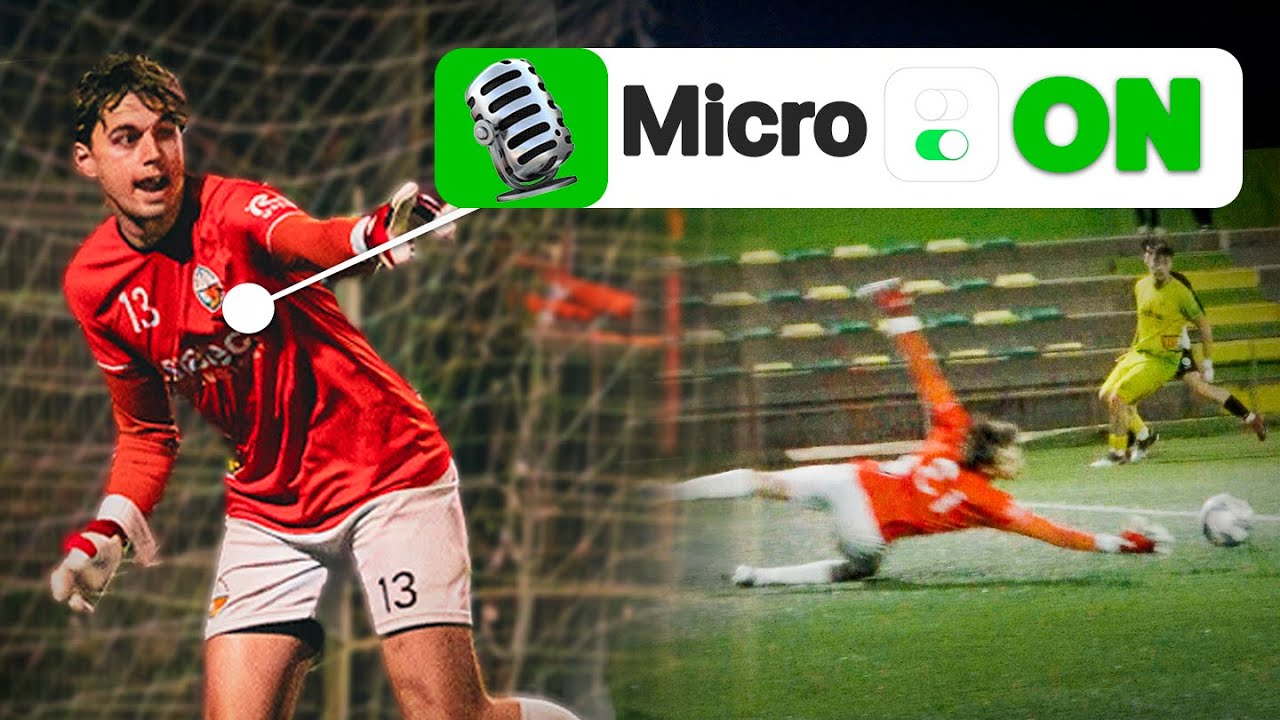 Así es como HABLO A MI DEFENSA en un partido difícil (🎙️Portero con micrófono)