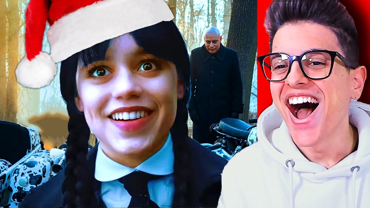 PROVA A NON RIDERE ESTREMA CON MERCOLEDÌ ADDAMS!! (Wednesday Natale)