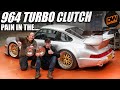 964 turbo clutch is a pain in the aircooled porsche 911 turbo life