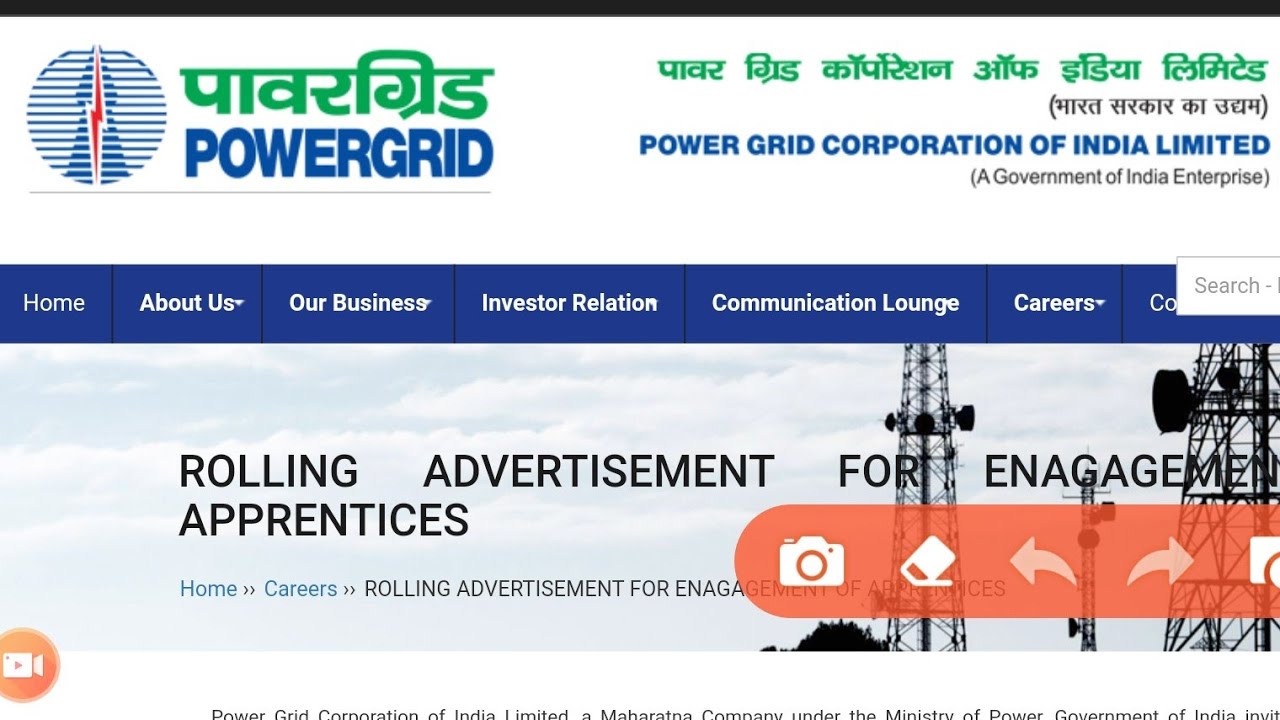 PGCIL Apprentice 2022 | (Graduate/Diploma ) Engineer Recruitment 2022