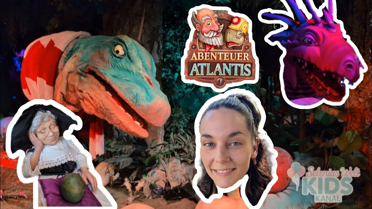 Kids Edition 🦖🦈Madame Freundenreich und Abenteuer Atlantis im Europa-Park | Selenias Welt 🎠 Folge 3