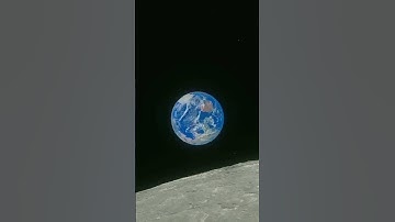 #chandra par se aeai dikhti he पृथ्वी ll #viral #moon #erath #shorts